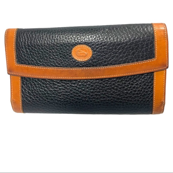 Dooney & Bourke Handbags - Vintage DOONEY & BOURKE checkbook wallet